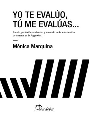 cover image of Yo te evalúo, tú me evalúas